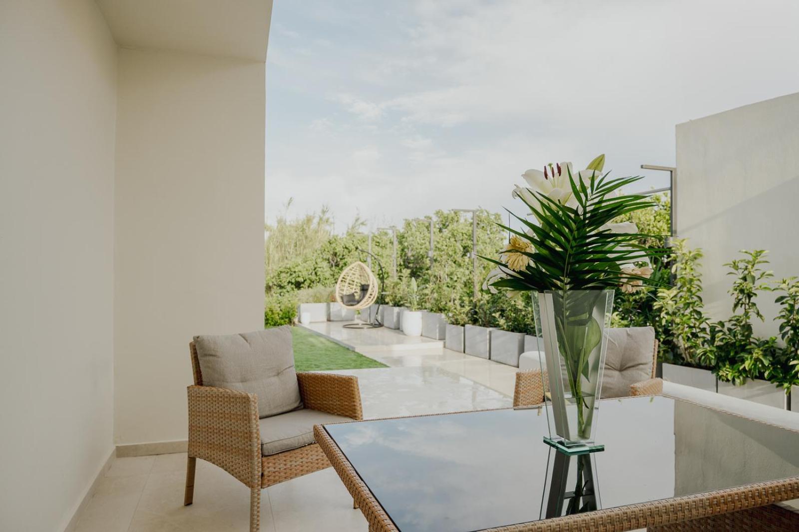 Le Jardin Apartments Kampos Marathokampou Luaran gambar