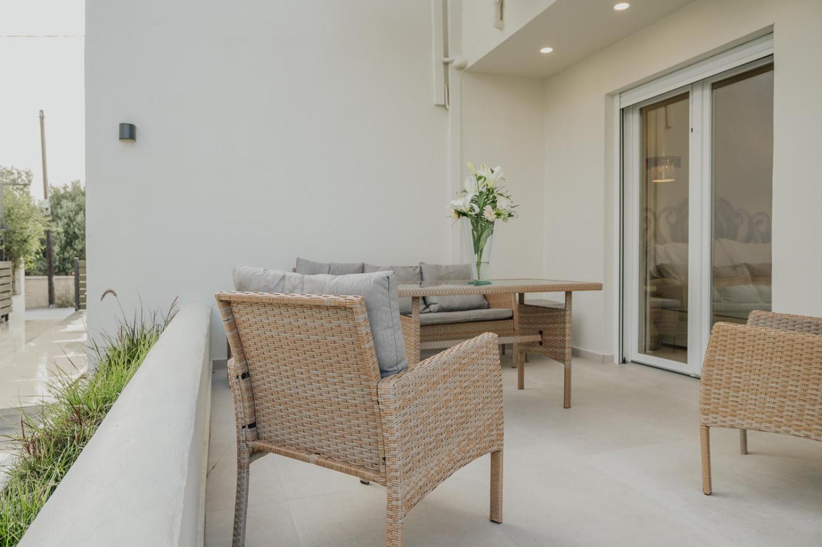 Le Jardin Apartments Kampos Marathokampou Luaran gambar