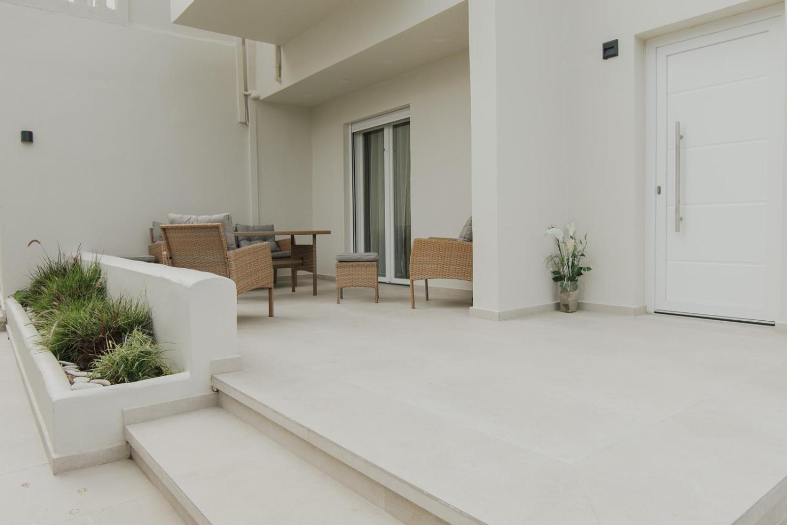 Le Jardin Apartments Kampos Marathokampou Luaran gambar