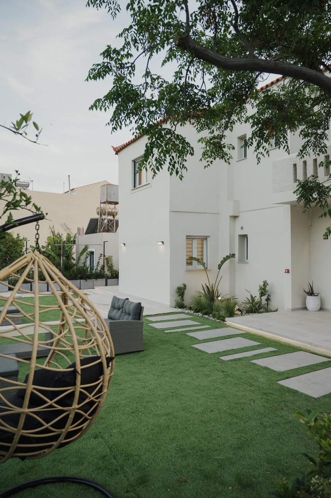 Le Jardin Apartments Kampos Marathokampou Luaran gambar
