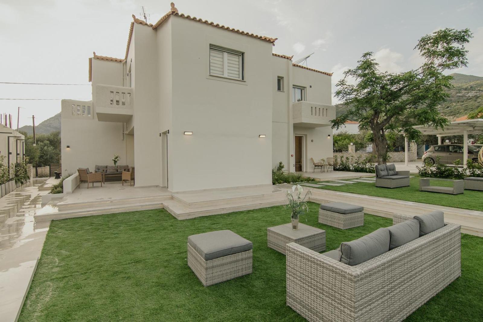 Le Jardin Apartments Kampos Marathokampou Luaran gambar