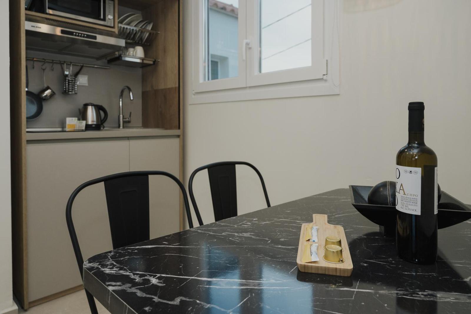Le Jardin Apartments Kampos Marathokampou Luaran gambar
