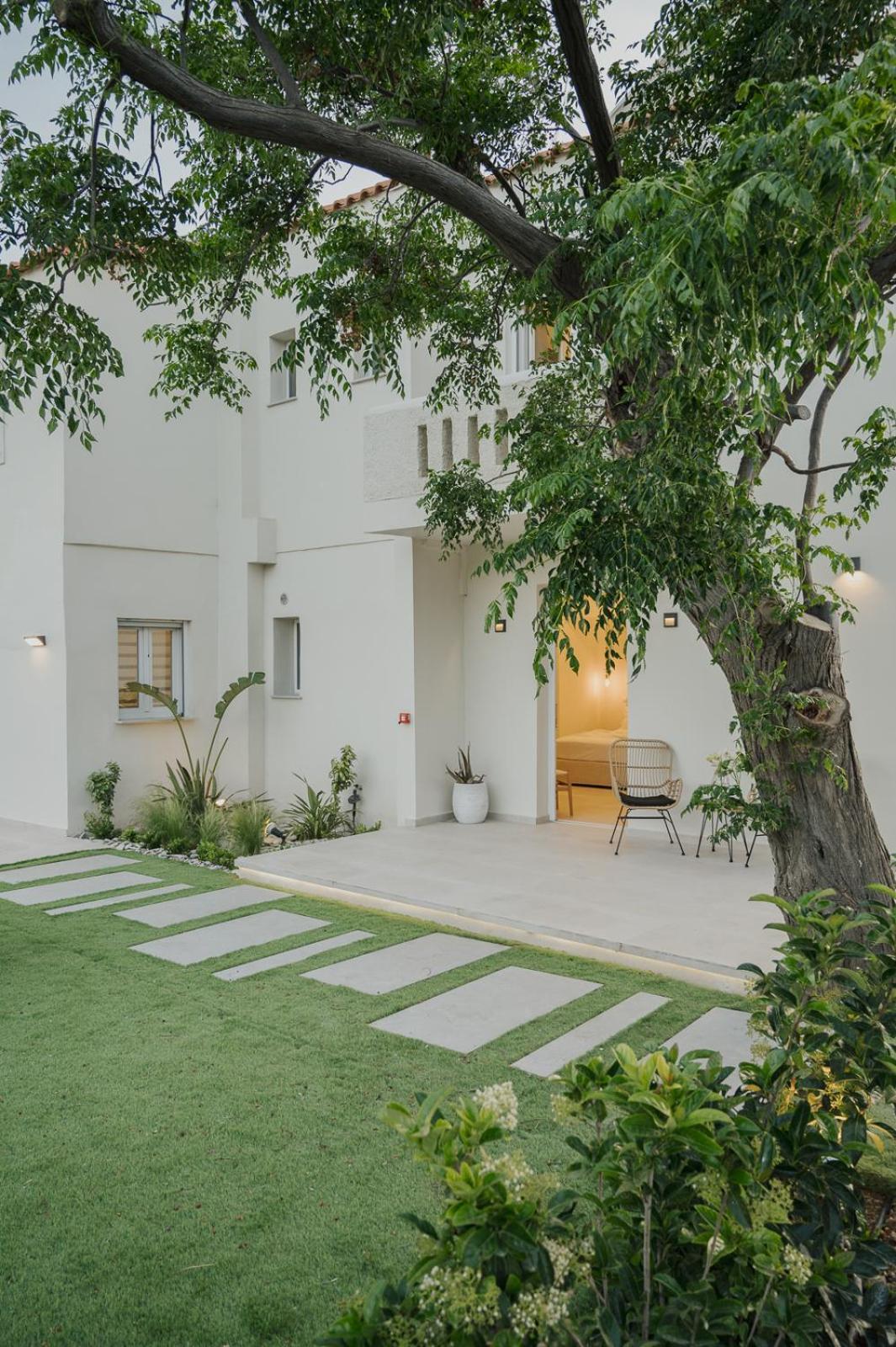Le Jardin Apartments Kampos Marathokampou Luaran gambar